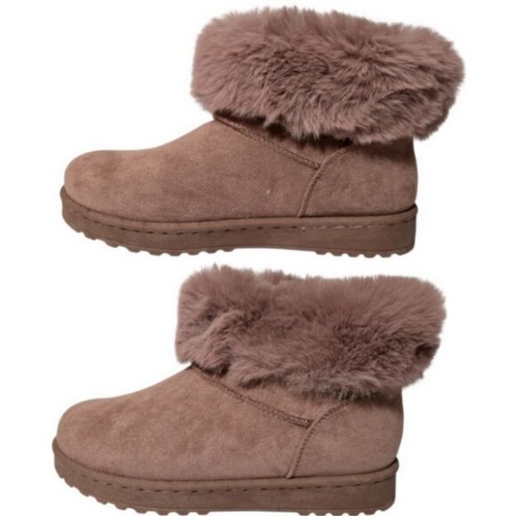 SO Women Coatimundi Mauve Faux-Fur Cuff Winter Boots (Size US: 8) New in Box - Picture 7 of 16